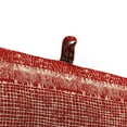 thumbnail image 4 of Jordan Manufacturing 72" x 21" Everest Caramel Red Ikat Rectangular Outdoor Chaise Lounge Cushion with Ties and Hanger Loop, 4 of 12