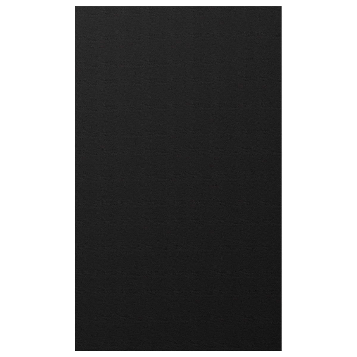 Ekena Millwork AcoustixPro Noise Cancelling Half Round Small Slat Wall Panel 11 3/4"W x 94 1/2"H, Ebony Premium (2 Pack)