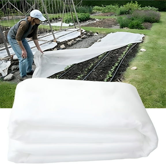 ZULAR Plant Covers Freeze Protection, Reusable Floating Row Cover for Garden, Frost Cloth Plant Freeze Protection, Plant Blanket for Outdoor Plants 354x63inch