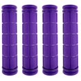 thumbnail image 1 of Zelerdo 2 Pairs Bike Handlebar Grips for Bikes (Purple), 1 of 5