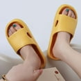 thumbnail image 6 of Womens EVA Slides Non-Slip Waterproof, Cloud Comfort Pool House Slippers & Casual Beach Sandals for Women, Yellow,Size 38, 6 of 6