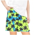 thumbnail image 2 of DeHolifer Shorts for Boyes Girls Hawaiian Printed Elastic Waisted Summer Trendy Comfy Beach Shorts,5-14 Years, 2 of 4