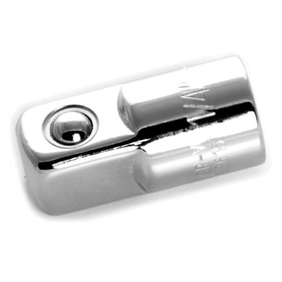 Performance Tool Socket Adapter W36157 1/4 Inch Female x 3/8 Inch Male; Chrome Plated; Chrome Vanadium Steel; Single