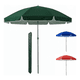 thumbnail image 1 of Sombrilla Para Playa Con Base Jardin Patio Alberca Exteriores Plegable 2X1.95 Metros Acero Reforzada Inclinación Manivela Ajustable Ideal Para Potegerte Del Sol VERDE, 1 of 7