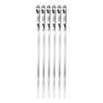 thumbnail image 5 of ALEKO BBQSS Brochettes de Barbecue Réutilisables en Acier Inoxydable - 17 Pouces - Lot de 6, 5 of 5