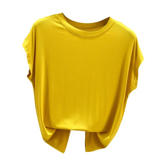 Dagugfen Pajama Tank Tops Crewneck Sleeveless Cropped Tops Lightweight Soft Casual Comfy Summer Fashion Tanks Sleepwear