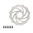thumbnail image 2 of Rotor de freno de disco de bicicleta reemplazar piezas de accesorios disipación de calor bicicleta de ciclismo 140mm, 2 of 8
