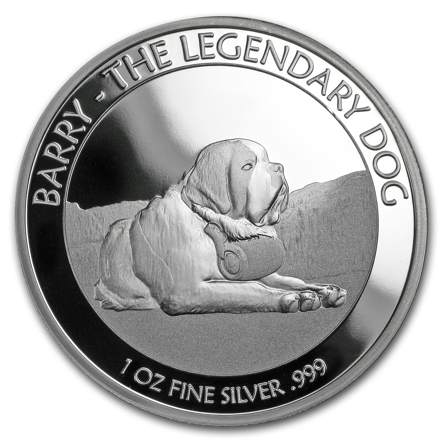 2017 Niue 1 oz Silver Barry: The Legendary Dog 2017 Niue 1 oz Silver Barry: The Legendary Dog