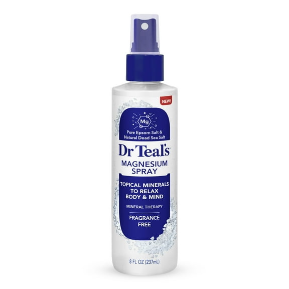 Dr Teal's Magnesium Spray, Fragrance Free, 8 fl oz