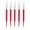 Plastic Version-Red, variant on G2 Gel Ink Pen Refills, for Retractable Gel Pens, Gel Ink Rollerball Pens, 0.5mm Fine Point, Pack of 5