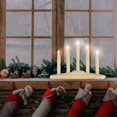 thumbnail image 3 of Holiday Time Christmas 5 Lights Candelabra With Clear Bulbs, 3 of 4