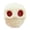 White, variant on Scary Halloween Skull Squishy Toys, Halloween Glitter Pumpkin Ghost Shape Stress Toys, Cute Spooky Squeeze Fidget Squishies for Anxiety Relief, Fun Decorative Stress Ball for Adults and Home Office