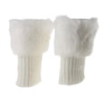 thumbnail image 1 of 5x Botas de Punto Mullidas Toppers Calentador de Piernas Calcetines de Botas, 1 of 8