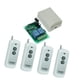 thumbnail image 5 of Módulo de relé de control remoto de relé inalámbrico DC 12V 433mhz 2 transmisor receptor Talla4 Zulema Controlador de recepción inalámbrico, 5 of 6