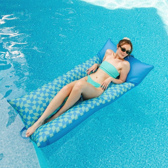 Big Joe Double-Sided Maui Pool Float with Headrest