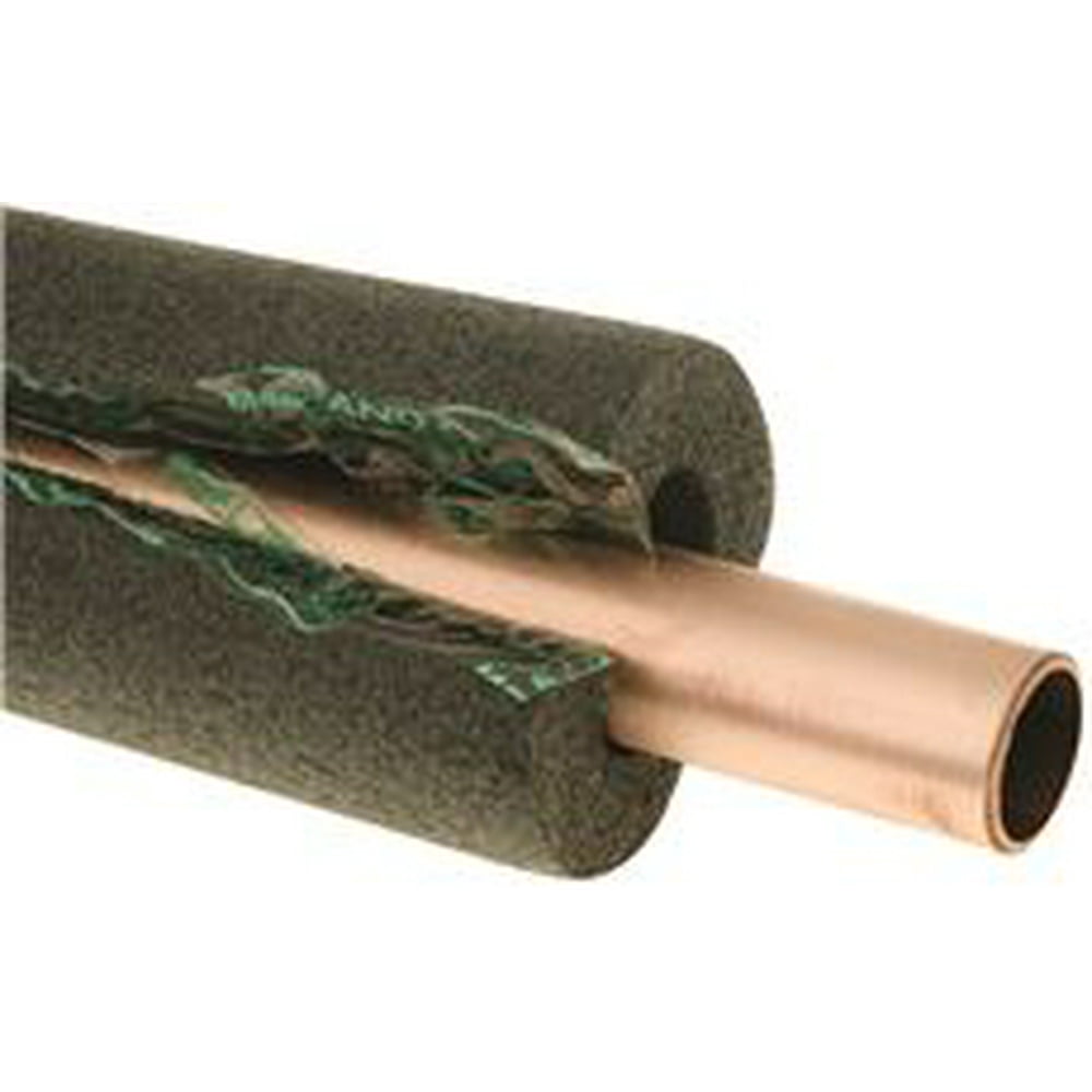 Thermwell Poly Foam Pipe Insulation, 5/8 In. Id X 3/8 In. Wall X 1/2 In