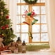 thumbnail image 4 of Adorno Colgante de Campanas Navideñas | Decoración Navideña de Papá Noel | Material de Pvc Duradero | Decoración Festiva En Rojo Dorado con Cinta de Seda | Regalo Navideño Versátil para El Hogar, El, 4 of 6