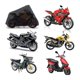 thumbnail image 3 of Funda para Motocicleta YUANXCMXG Negra 230 x 95 x 125 cm XL, 3 of 4