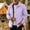 Purple, variant on LEKWK Rain Jackets for Men Lightweight Windbreaker Full Zip Stand Collar Casual Jacket Water Repellent Breathable Activewear Outerwear for Outdoor Hiking Orange S