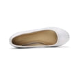 thumbnail image 3 of DREAM PAIRS Bailarinas con Pedrería para Mujer Blanco Talle 8.5, 3 of 7