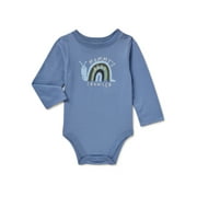 Garanimals Baby Boy Long Sleeve Group Bodysuit, Sizes 0 Month - 24 Months