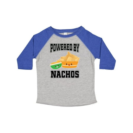 

Inktastic Powered by Nachos Gift Toddler Boy or Toddler Girl T-Shirt