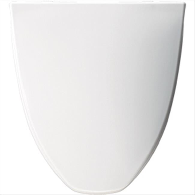 Church Seat LC212 000 Elongated Closed Front Toilet Seat in White
