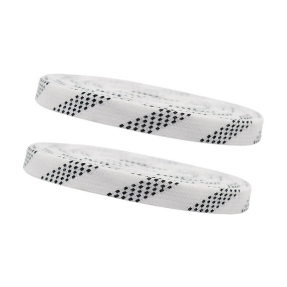 Vsenkes 1 Pair Hockey Skates Laces 10mm for Figure Skates Sports Shoes Roller Skates 244cm