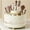 Ivory, variant on 360 °   Rotating Makeup Organizer - 1pc Plastic Cosmetic Storage with 5 Compartments - Multi-Functional Holder for Brushes