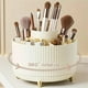 thumbnail image 1 of 60 ° Organizador de maquillaje giratorio, almacenamiento de cosméticos de plástico de 1 pieza con 5 compartimentos, soporte multifuncional para brochas, 1 of 5