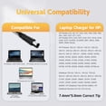 thumbnail image 3 of Cargador ROLADA de 65 W para HP Pavilion G6 G7 G62 G71 G72 DV7 DV6, 3 of 7