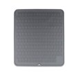 thumbnail image 3 of Plato secado estera tazas flexibles placas drenaje vajilla vajilla tenedores horquillas antideslizante reutilizando mesa de colgantes vajilla almohadilla gris Inevent HA047919-03, 3 of 7
