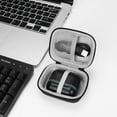 thumbnail image 5 of Geekria Shield Earbuds Case Compatible with Skullcandy DIME EVO/Dime 3, Sesh ANC Active, Jib True 2, Indy, Grind Fuel Replacement Hard Shell Travel Carrying Bag (Dark Grey), 5 of 6