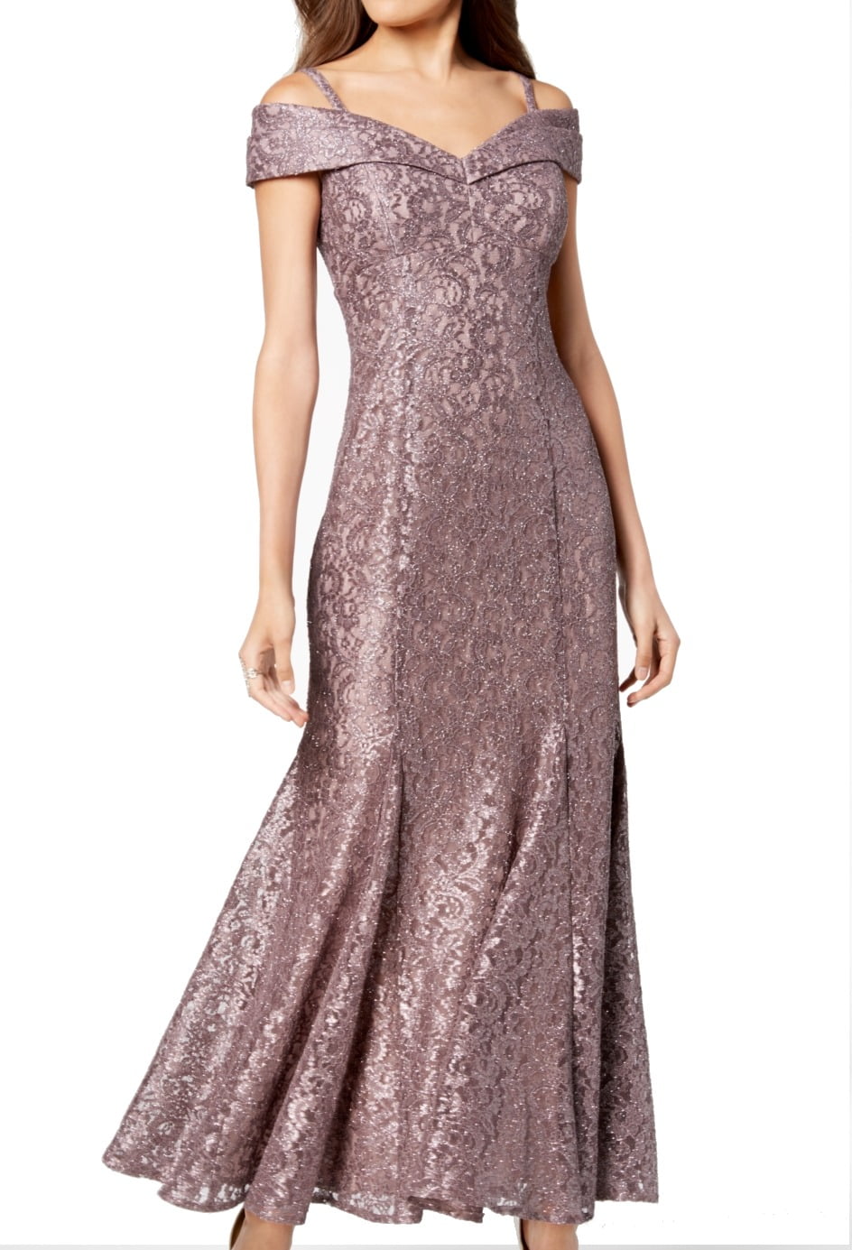 shimmer long frocks