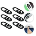 thumbnail image 1 of TEHAUX 6PCS Webcam Privacy Protector Black ABS Rectangular For Laptop Everyday Use, 1 of 8