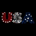 thumbnail image 2 of USA Fireworks - Men's Word Art Hooded Sweatshirt, 2 of 2