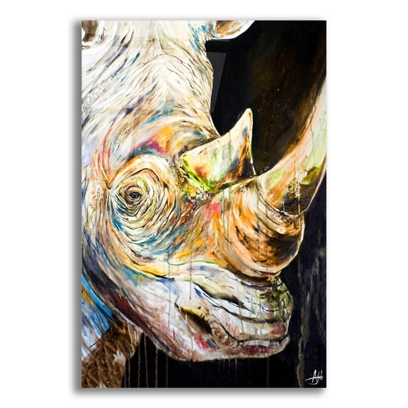 Epic Art 'Unicorn' by Marc Allante, Acrylic Glass Wall Art, 12"x16"