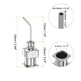 thumbnail image 2 of Blunt Tip Dispensing Needle 21 Gauge 0.4" 45 Degrees Bent Flow, Silver Tone, 24pcs, 2 of 5