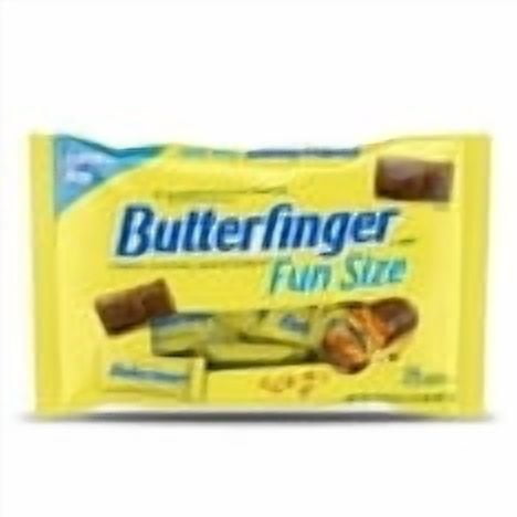 Butterfinger, Chocolatey, Peanut-Buttery, Fun Size Candy Bars, 19.8 oz Jumbo Bag pack of 1