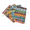 thumbnail image 1 of 10 Pcs Retro Style Jewelry Coin Pouch Drawstring Gift Bag Cotton Sachet Candy Travel Purse(Random Color), 1 of 2