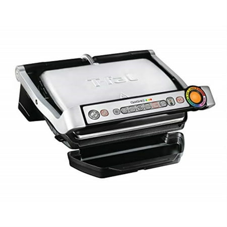 T-fal Opti Indoor Grill with Removable Plates & Precision Grilling Technology