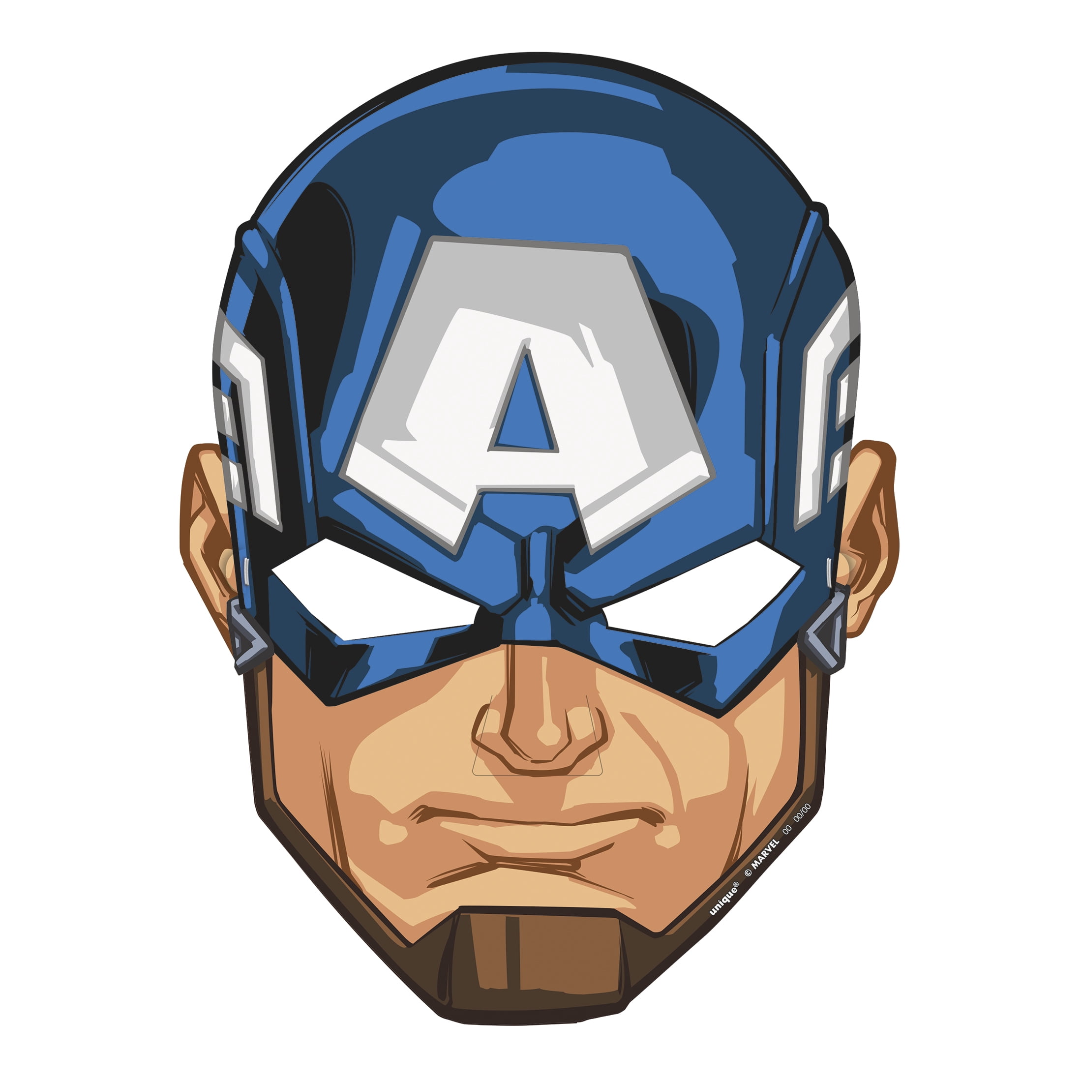 Marvel's Avengers 8 Count Multicolor Party Masks