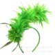 thumbnail image 1 of Diadema de plumas de arcoíris de gran venta en Europa y América, estilo vintage británico, para fiestas de Halloween, Navidad y actuaciones en el escenario, 1 of 2