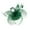 Green, variant on 2023 Fascinator Hat Flower Feather Mesh Tea Party Hairband For Women