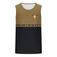 thumbnail image 4 of Men's Fitness Home Wear Pajamas Sports T-shirt, 4 of 6