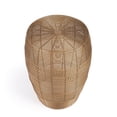 thumbnail image 2 of Mesa auxiliar Butler Bellarose de metal dorado con forma de tambor de 48 cm, 2 of 9