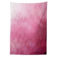 thumbnail image 3 of Ambesonne Pink Tablecloth Rectangular Table Cover, Shades Fragments Gradient, 52"x70", Magenta Fuchsia, 3 of 4