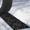 Stalwart Universal Car Tire Tread Snow Grabber Mat 2 Piece 82-YJ498