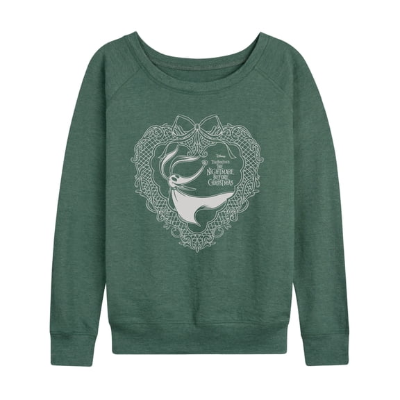 The Nightmare Before Christmas - Zero Coquette - Women's French Terry Long Sleeve Pullover