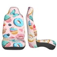 thumbnail image 3 of Xecao Cupcakes and Donuts Print Car Seat Cover in That Fits Most Cars, Vans, SUVs, and Trucks., 3 of 7